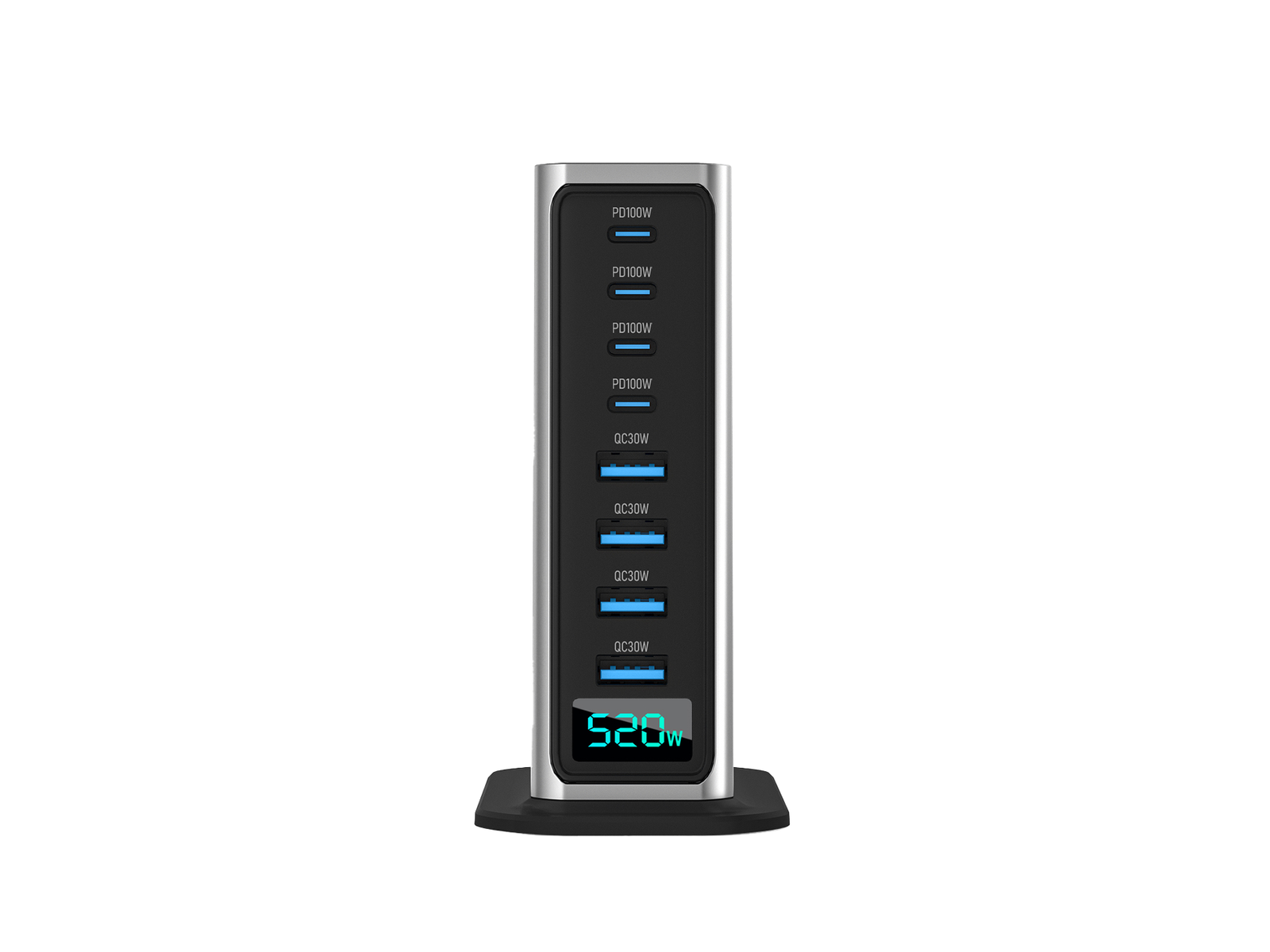 ATTRAL 100W 8-Port GaN Charger - Main Product View