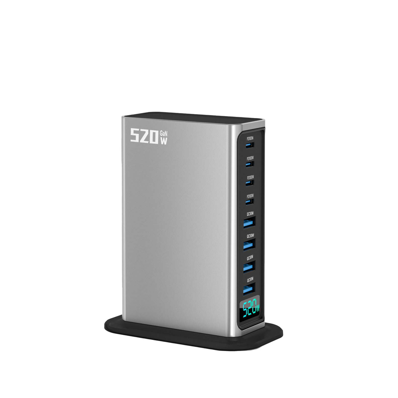 ATTRAL 100W GaN Charger - Side View